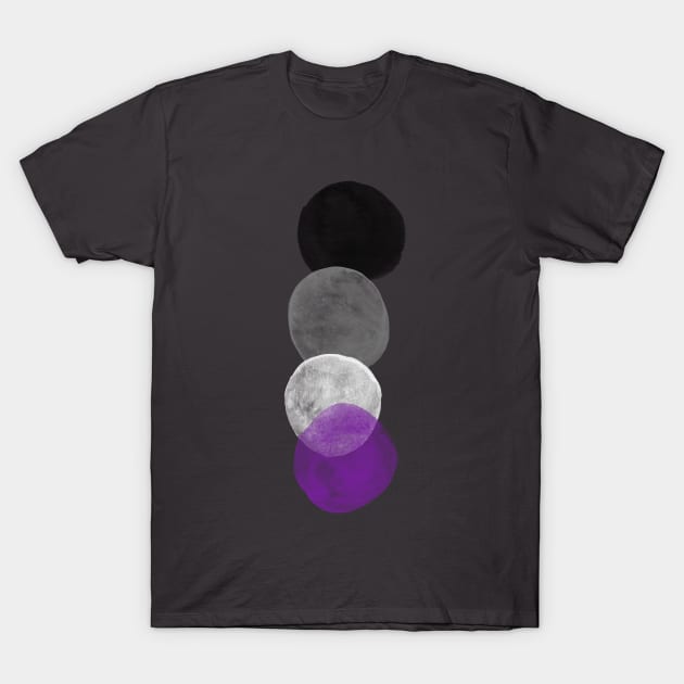 Ace Pride Bubbles T-Shirt by inSomeBetween